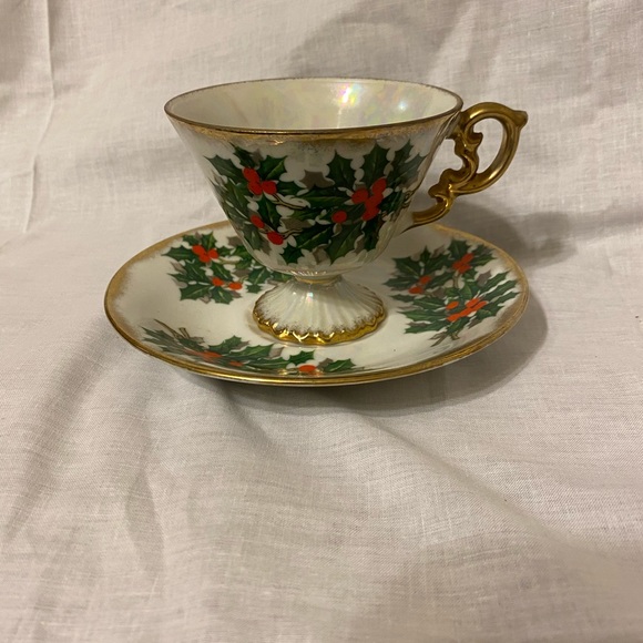 Vcagco ceramic teacup and saucer - Picture 3 of 5